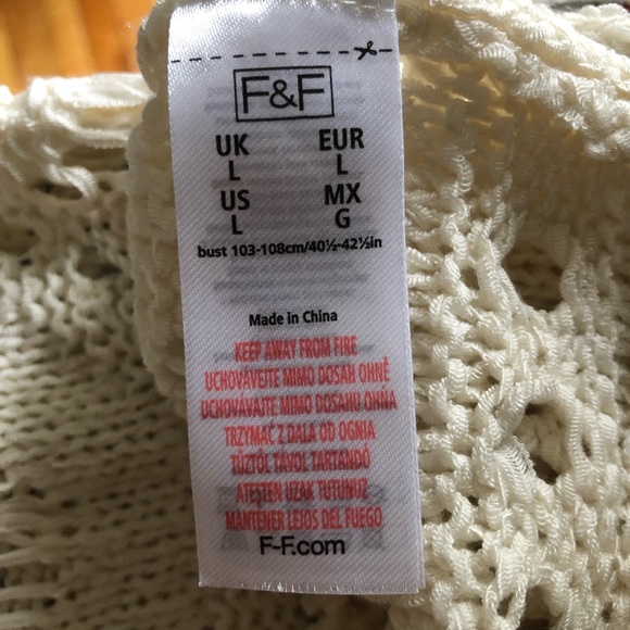 Crochet Fringe Sleeve Cardigan - Picture 5 of 6